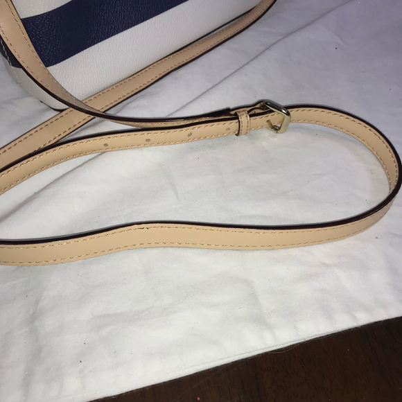 Kate Spade New York Navy & White Stripe Crossbody - Picture 6 of 6